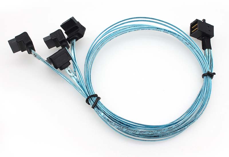 Mini SAS HD to SATAx4 Cable