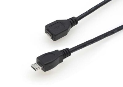 USB 2.0 Micro USB Female to Micro USB Male Cable