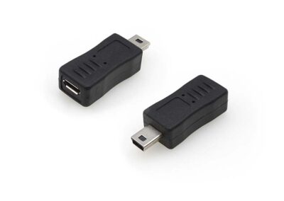 Mini USB Male to Micro USB Female Adapter