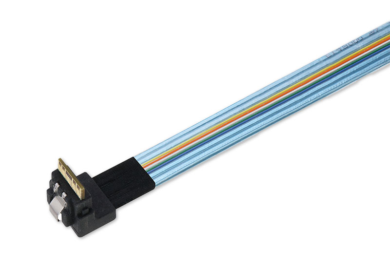 Slimline SAS 90° Cable